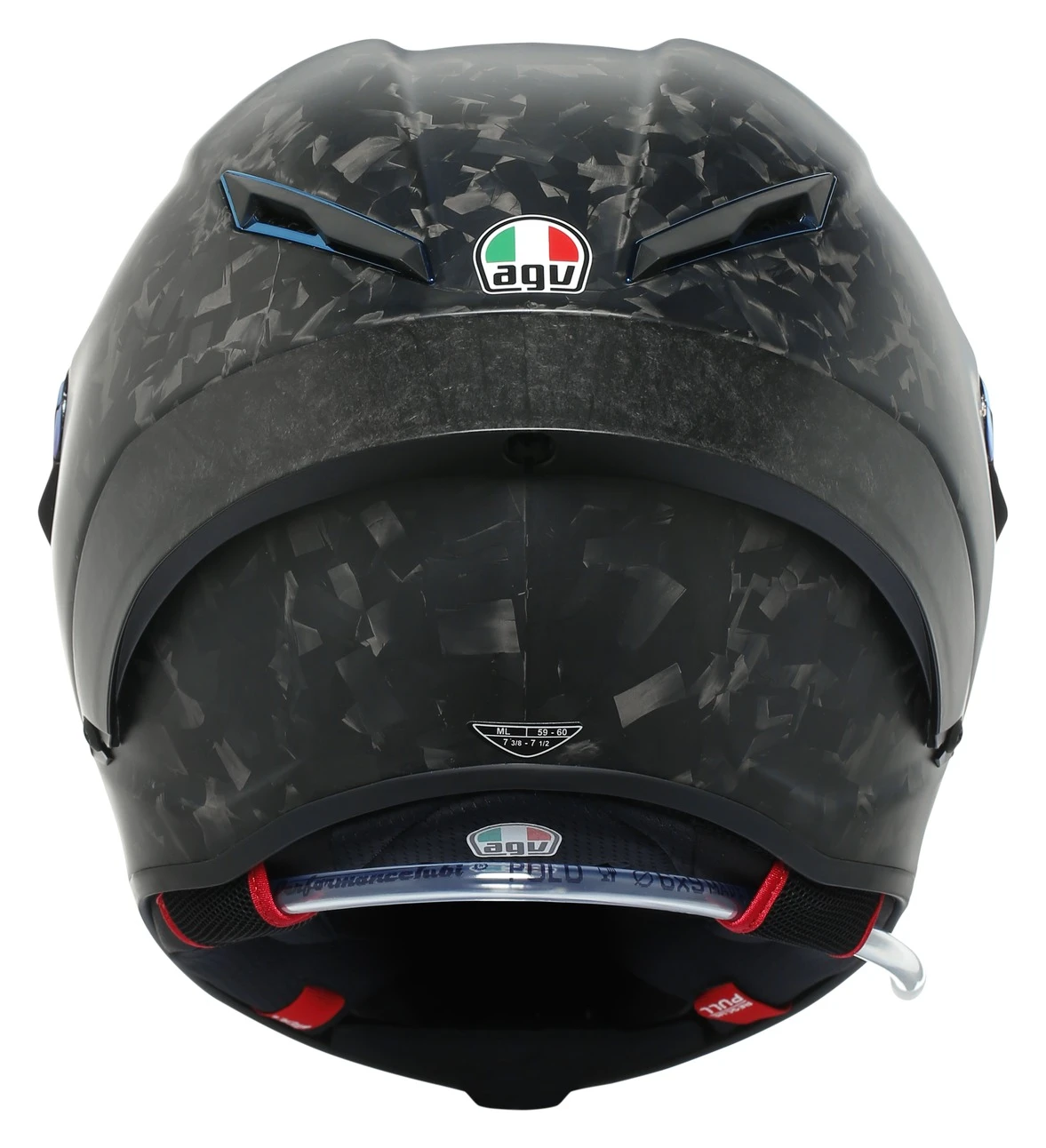 AGV Pista GP RR Futuro Forgiato Helmet 7 AGV Pista GP RR Futuro Forgiato Helmet - Image 5