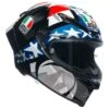 AGV Pista GP RR Mir Americas 2021 Helmet -Sena Store agv pista gprr mir americas2021 helmet white blue