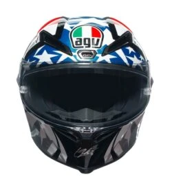 AGV Pista GP RR Mir Americas 2021 Helmet -Sena Store agv pista gprr mir americas2021 helmet white blue 5