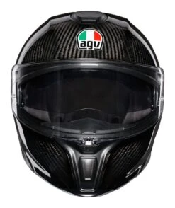 AGV Sportmodular Carbon Solid Helmet -Sena Store agv sportmodular carbon solid helmet black 2