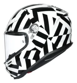 AGV K6 Secret Helmet 13 AGV K6 Secret Helmet -Sena Store agvk6 secret helmet black white 4