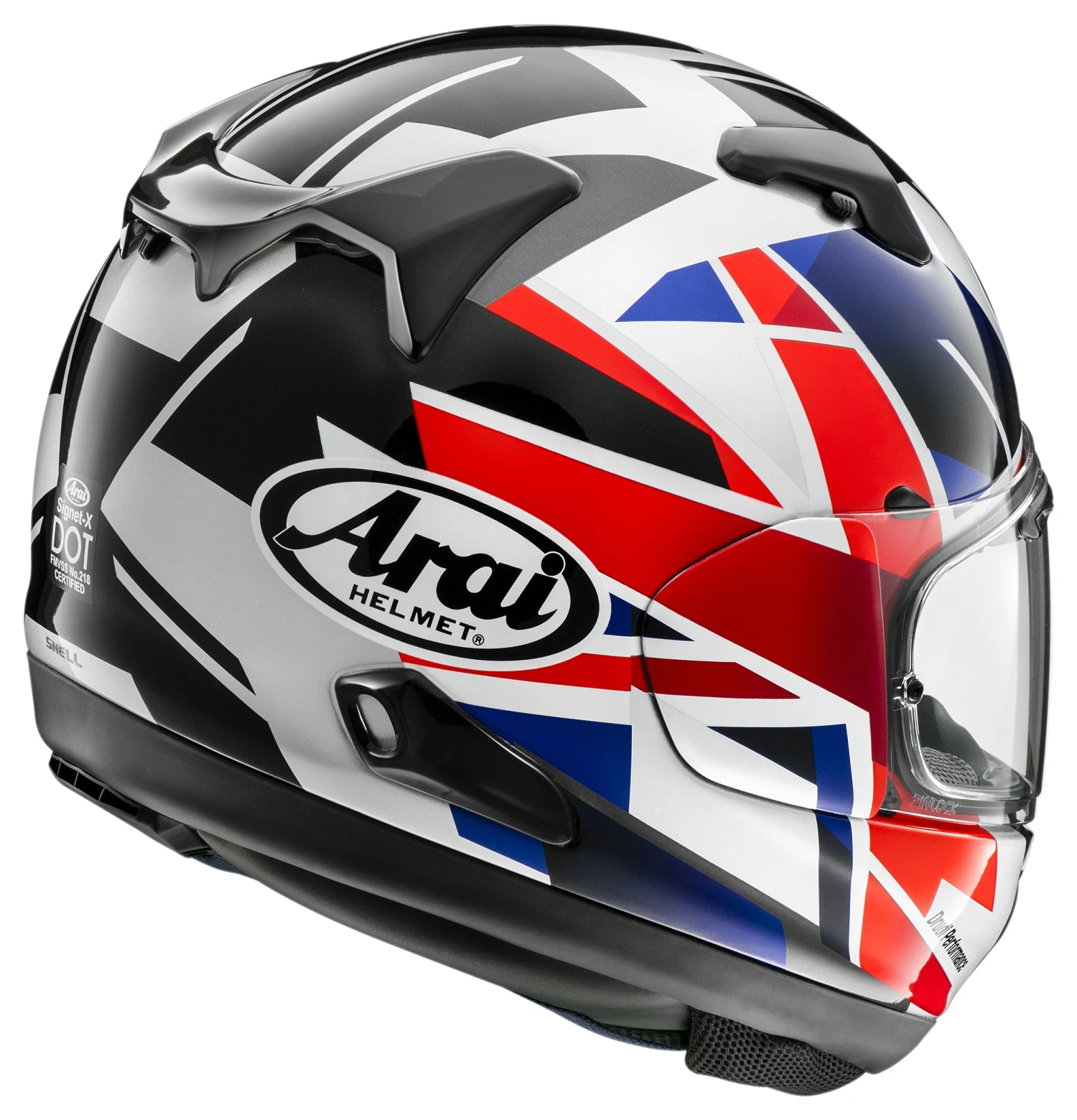 Arai Signet-X UK Flag Helmet 4 Arai Signet-X UK Flag Helmet - Image 2