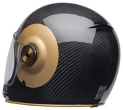 Bell Helmets Bell Bullitt Carbon TT Helmet 11 Bell Helmets Bell Bullitt Carbon TT Helmet -Sena Store bell bullitt carbon tt helmet gloss black gold 2