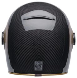 Bell Helmets Bell Bullitt Carbon TT Helmet 12 Bell Helmets Bell Bullitt Carbon TT Helmet -Sena Store bell bullitt carbon tt helmet gloss black gold 3