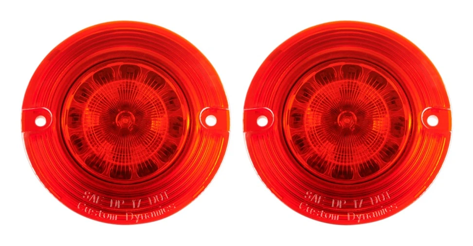Custom Dynamics ProBEAM LED Turn Signal Inserts For Harley For Harley Softail / Touring 1986-2022 4 Custom Dynamics ProBEAM LED Turn Signal Inserts For Harley For Harley Softail / Touring 1986-2022 - Image 2