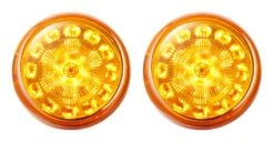 Custom Dynamics ProBEAM LED Front Turn Signal Inserts For Harley 2000-2023