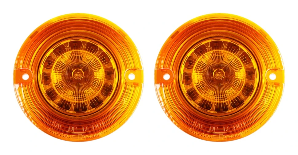 Custom Dynamics ProBEAM LED Turn Signal Inserts For Harley For Harley Softail / Touring 1986-2022 3 Custom Dynamics ProBEAM LED Turn Signal Inserts For Harley For Harley Softail / Touring 1986-2022