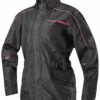 Firstgear Triton Women's Rain Jacket -Sena Store firstgear triton womens rain jacket black pink