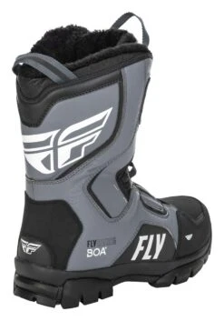 Fly Racing Snow Marker BOA Boots -Sena Store fly racing snow marker boa boots black grey 1