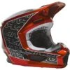 Fox Racing V1 Peril Helmet -Sena Store fox racing v1 peril helmet red