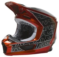 Fox Racing V1 Peril Helmet -Sena Store fox racing v1 peril helmet red 2