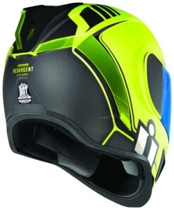 Icon Airform Resurgent Helmet -Sena Store icon airform resurgent helmet hi viz 2