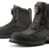 Icon Stormhawk WP Boots -Sena Store icon stormhawk waterproof boots black