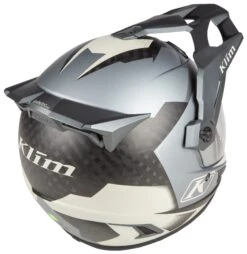 Klim Krios Pro Charger Helmet 17 Klim Krios Pro Charger Helmet -Sena Store klim krios pro charger helmet grey 3