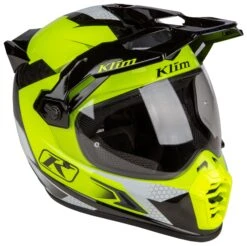 Klim Krios Pro Charger Helmet 20 Klim Krios Pro Charger Helmet -Sena Store klim krios pro charger helmet hi viz 2