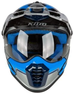 Klim Krios Pro Ventura Helmet -Sena Store klim krios pro ventura helmet electric blue 2