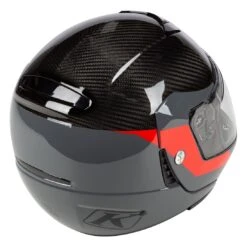 Klim TK1200 Karbon Architek Helmet -Sena Store klim tk1200 architek karbon helmet carbon hi viz yellow 4