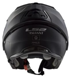 LS2 Valiant Helmet -Sena Store ls2 valiant helmet matte black 6