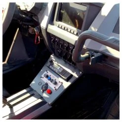 PCI Race Radio Intersom Console Bracket Polaris RZR Pro XP / Pro XP 4 2020-2023 -Sena Store pci race radios polaris rzr xp pro console bracket 3