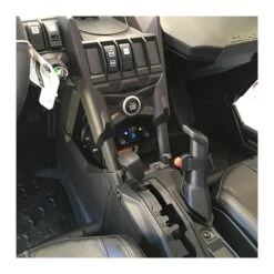 PCI Race Radios Radio And Intercom Console Bracket Can-Am Maverick X3 / X3 Max -Sena Store pci race radios radioand intercom console bracket can am maverick x3 x3 max 5