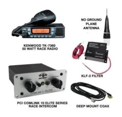 PCI Race Radios TK-7360 Comlink X Race Package