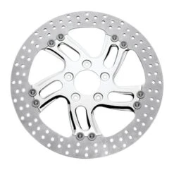 Performance Machine 13" Front Brake Rotor For Harley 2000-2023 -Sena Store performance machine13 front brake rotor for harley20002014 chrome rival
