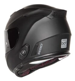 Sedici Strada II Parlare Bluetooth Helmet -Sena Store sedici strada2 parlare helmet matte black 4