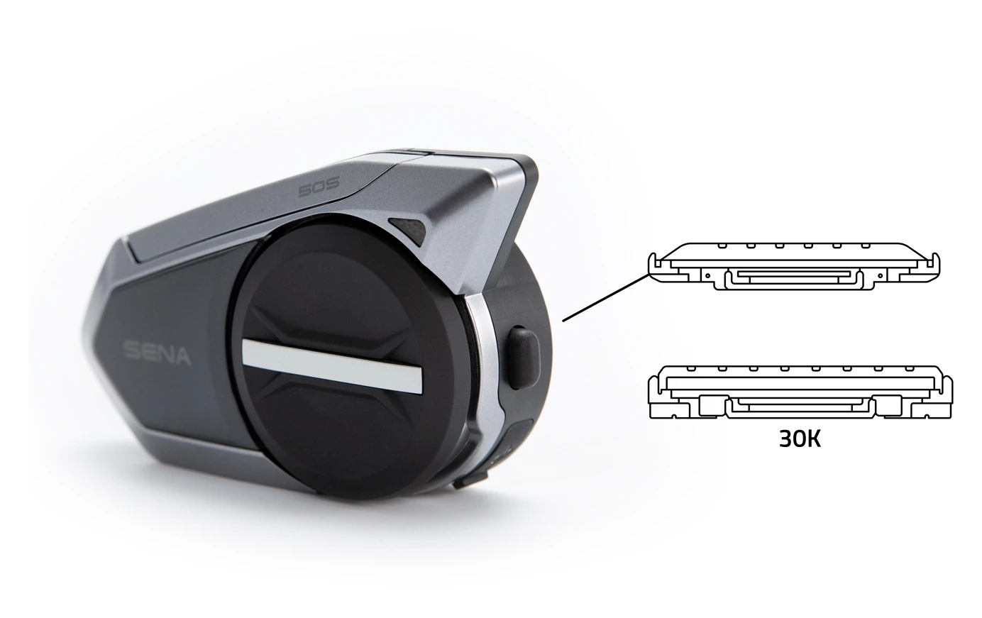 Sena 50S Harman Kardon Mesh Intercom - Dual Pack 6 Sena 50S Harman Kardon Mesh Intercom - Dual Pack - Image 4