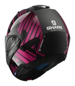 Shark EVO One 2 Lithion Helmet -Sena Store shark evo one lithion dual matte black fuchsia 1
