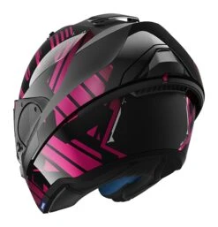 Shark EVO One 2 Lithion Helmet -Sena Store shark evo one lithion dual matte black fuchsia 2