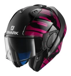 Shark EVO One 2 Lithion Helmet -Sena Store shark evo one lithion dual matte black fuchsia