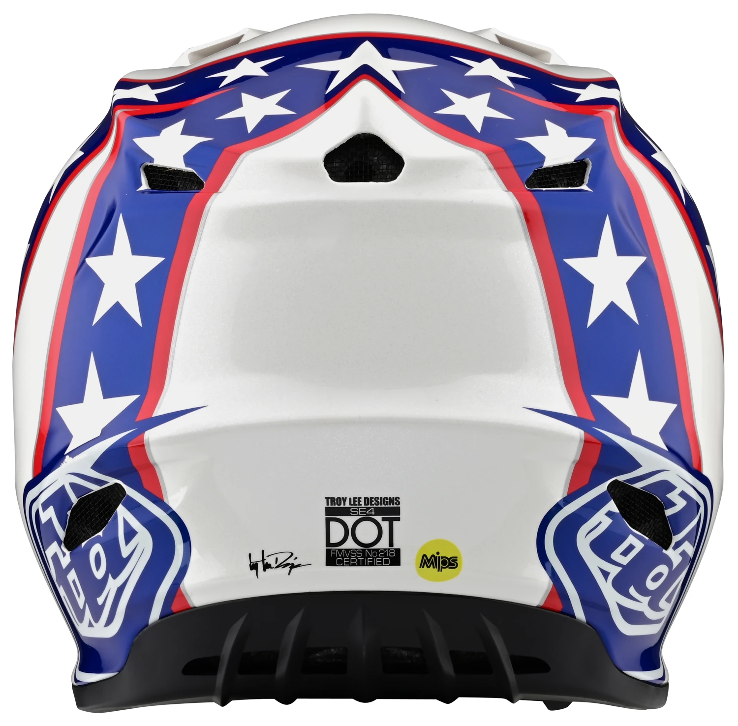 Troy Lee Designs SE4 Evel Knievel Helmet (XS) 6 Troy Lee Designs SE4 Evel Knievel Helmet (XS) - Image 4