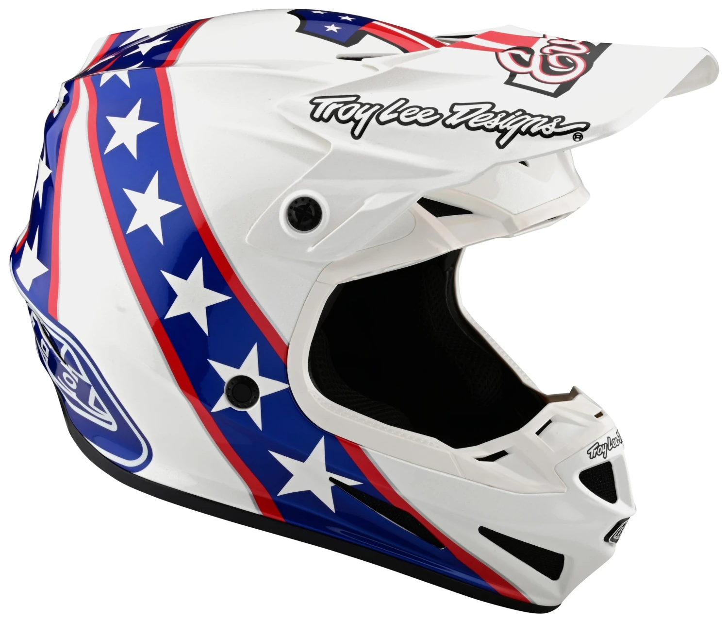 Troy Lee Designs SE4 Evel Knievel Helmet (XS) 9 Troy Lee Designs SE4 Evel Knievel Helmet (XS) - Image 7
