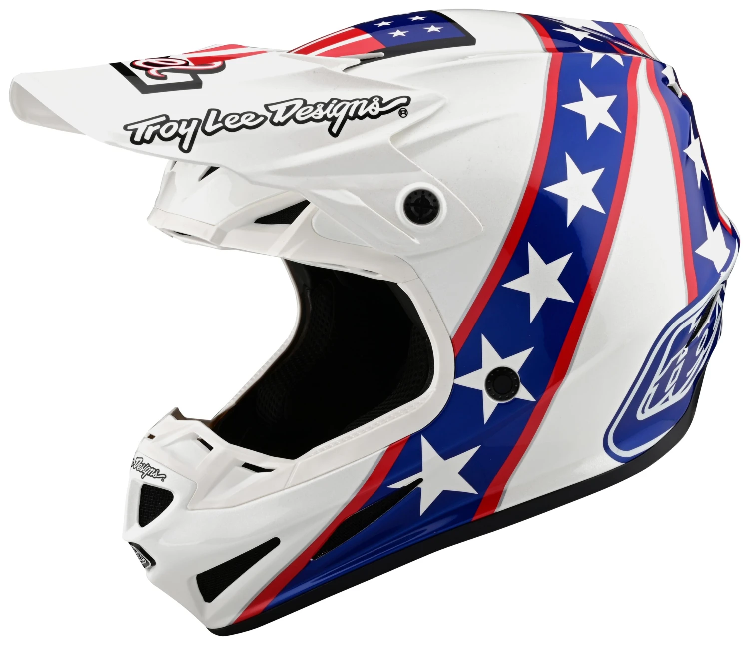 Troy Lee Designs SE4 Evel Knievel Helmet (XS) 3 Troy Lee Designs SE4 Evel Knievel Helmet (XS)
