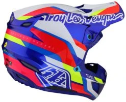 Troy Lee Designs Troy Lee SE5 Omega Helmet -Sena Store troy lee se5 omega helmet blue 3